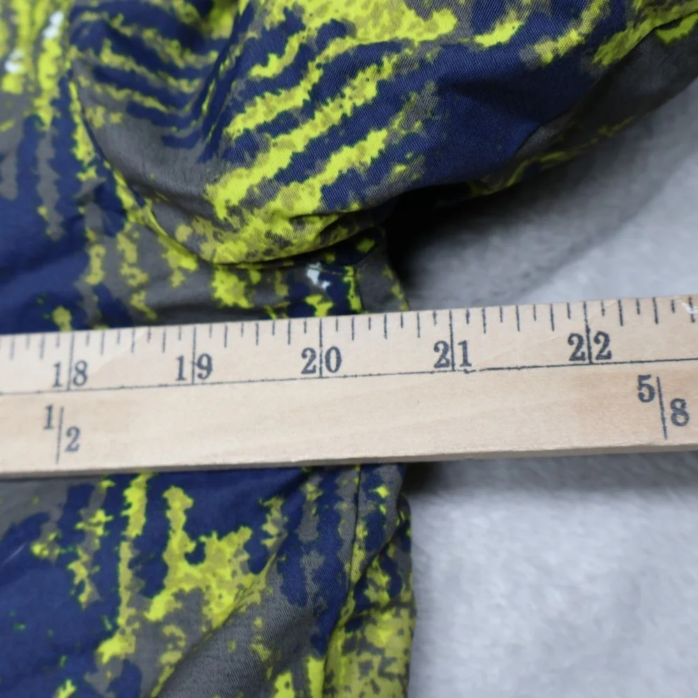 Columbia Jacket‎ Boys 14/16 Green Plaid Waterproof Insulated Hooded Ski Parka